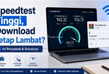 Kenapa Speedtest Tinggi tetapi Download File Tetap Lambat