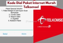 Kode Dial Paket Internet Murah Telkomsel