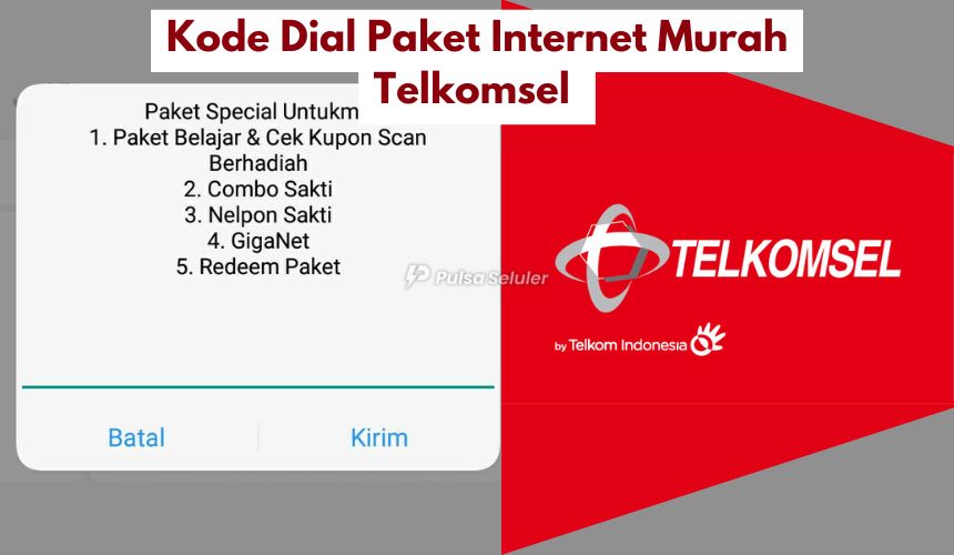 Kode Dial Paket Internet Murah Telkomsel