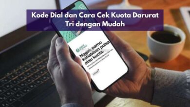 Kode Dial dan Cara Cek Kuota Darurat Tri dengan Mudah