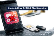 Kuota Aplikasi Tri Tidak Bisa Digunakan