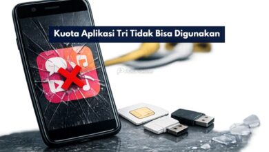 Kuota Aplikasi Tri Tidak Bisa Digunakan