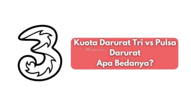 Kuota Darurat Tri vs Pulsa Darurat Apa Bedanya