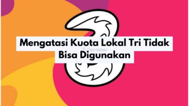 Kuota Lokal Tri Tidak Bisa Digunakan