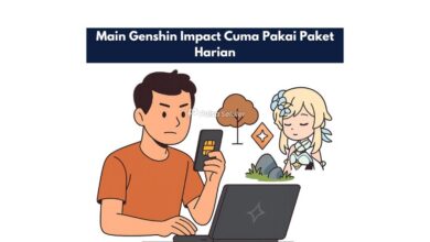 Main Genshin Impact Cuma Pakai Paket Harian