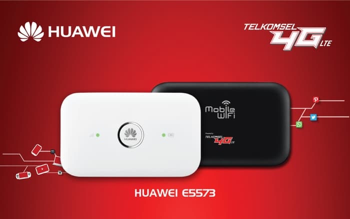 Modem Telkomsel MiFi 4G LTE Huawei E5573