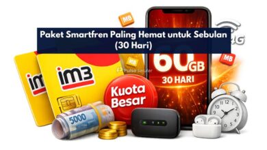 Paket IM3 Murah dengan Kuota Besar untuk Sebulan