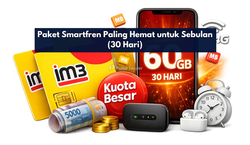 Paket IM3 Murah dengan Kuota Besar untuk Sebulan