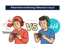 Paket Internet Gaming Telkomsel vs by.U