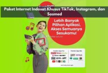 Paket Internet Indosat Khusus TikTok, Instagram, dan Sosmed