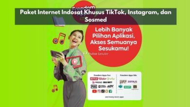 Paket Internet Indosat Khusus TikTok, Instagram, dan Sosmed
