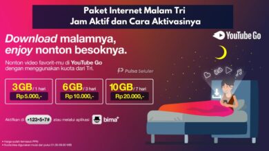 Paket Internet Malam Tri