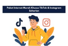 Paket Internet Murah Khusus TikTok & Instagram Seharian