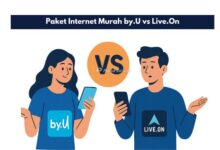 Paket Internet Murah by.U vs Live.On