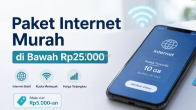 Paket Internet Murah di Bawah Rp25.000