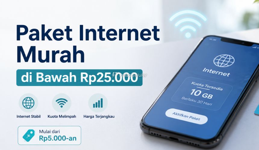 Paket Internet Murah di Bawah Rp25.000