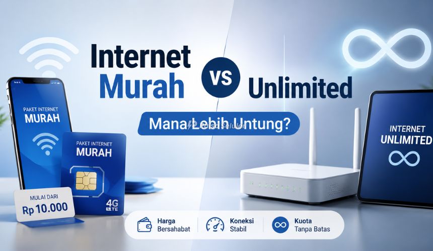 Paket Internet Murah vs Unlimited