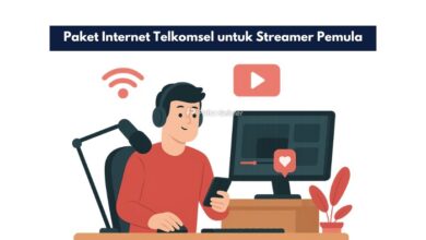 Paket Internet Telkomsel untuk Streamer Pemula