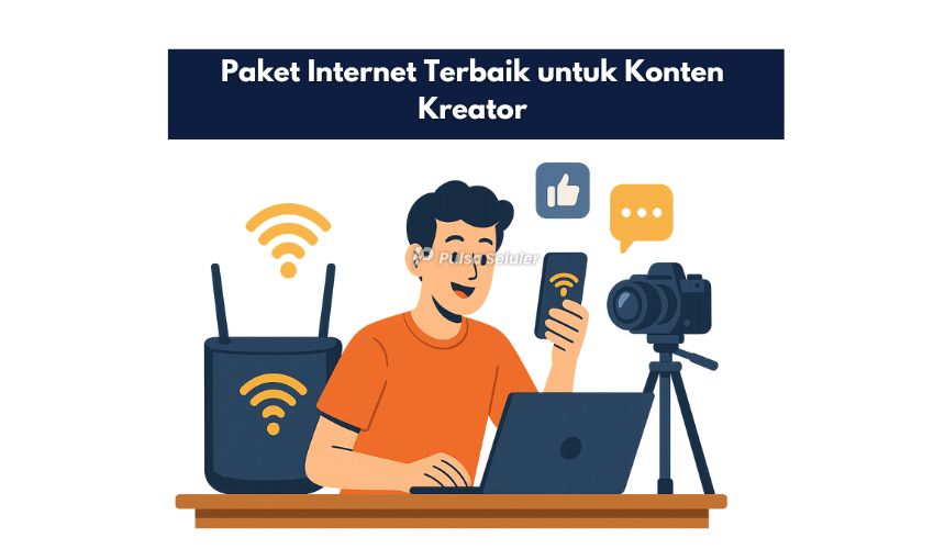 Paket Internet Terbaik untuk Konten Kreator