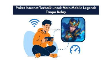Paket Internet Terbaik untuk Main Mobile Legends Tanpa Delay