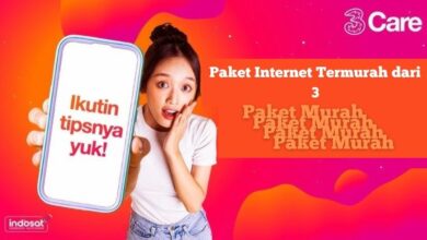 Paket Internet Termurah dari 3