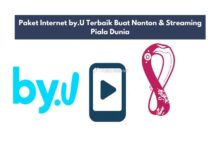 Paket Internet by.U Terbaik Buat Nonton & Streaming Piala Dunia
