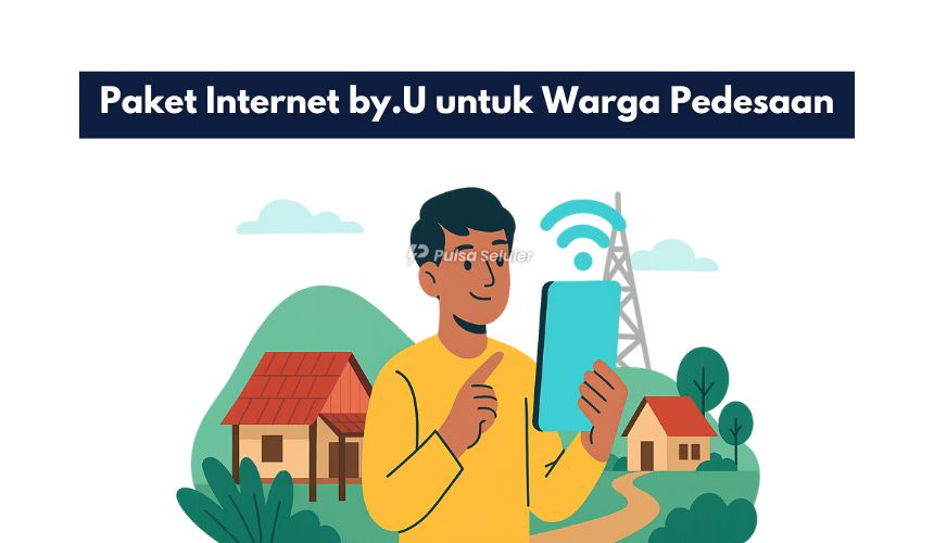 Paket Internet by.U untuk Warga Pedesaan