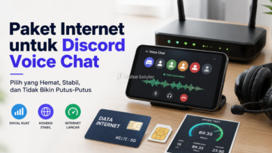Paket Internet untuk Discord Voice Chat