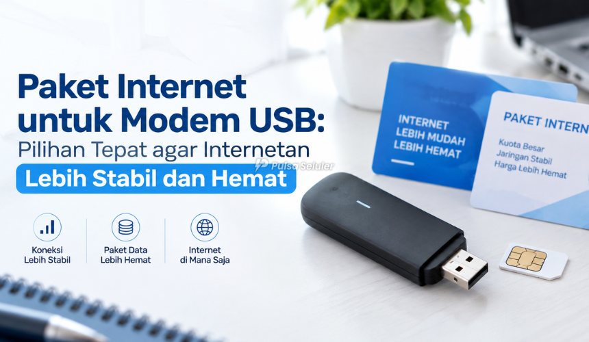 Paket Internet untuk Modem USB