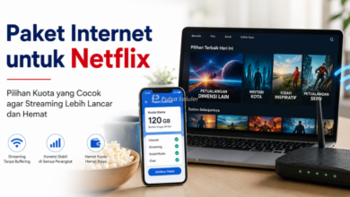 Paket Internet untuk Netflix