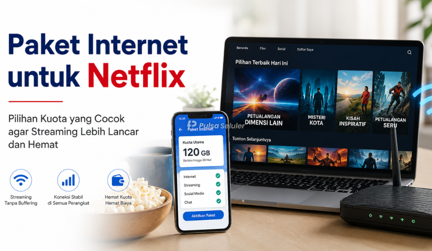 Paket Internet untuk Netflix