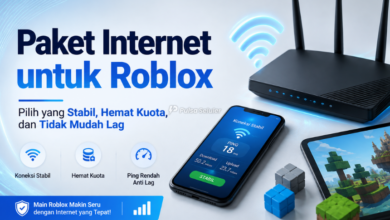Paket Internet untuk Roblox