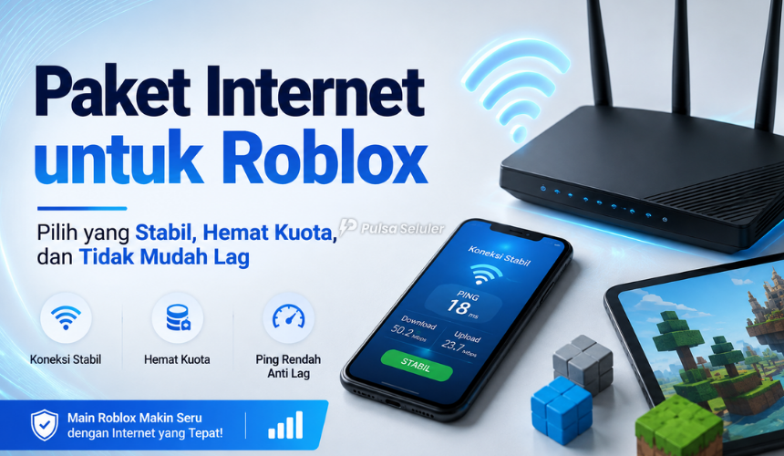 Paket Internet untuk Roblox