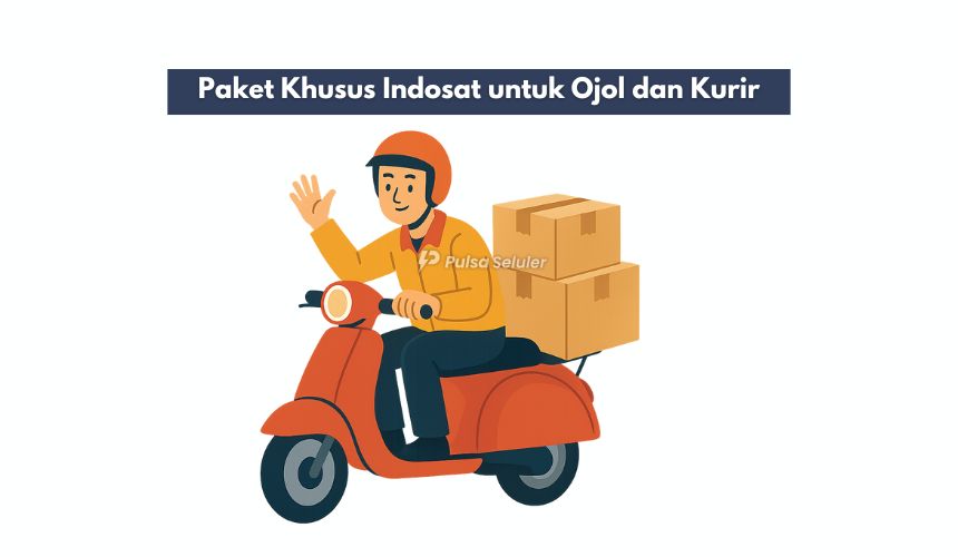 Paket Khusus Indosat untuk Ojol dan Kurir