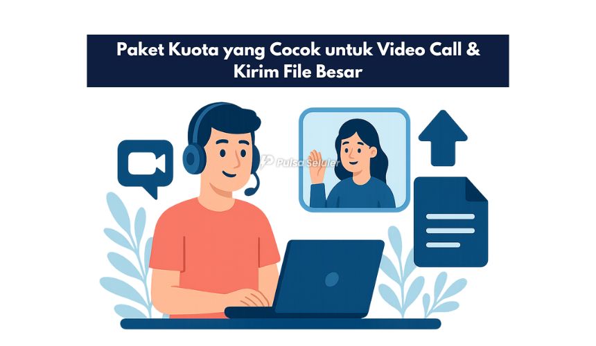 Paket Kuota yang Cocok untuk Video Call & Kirim File Besar