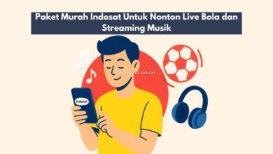Paket Murah Indosat Untuk Nonton Live Bola dan Streaming Musik