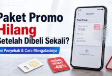 Paket Promo Hilang Setelah Dibeli Sekali
