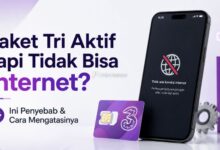 Paket Tri Aktif Tapi Tidak Bisa Internet