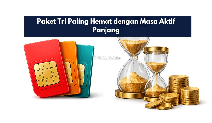 Paket Tri Paling Hemat dengan Masa Aktif Panjang