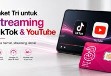 Paket Tri untuk Streaming TikTok & YouTube