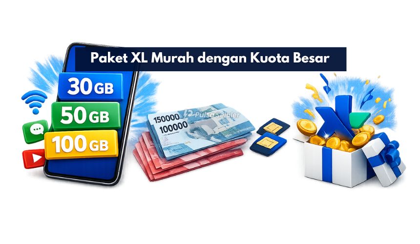 Paket XL Murah dengan Kuota Besar