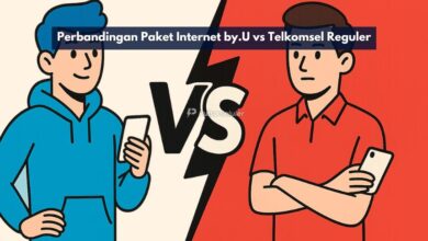 Perbandingan Paket Internet by.U vs Telkomsel Reguler