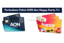 Perbedaan Paket AON dan Happy Kartu Tri