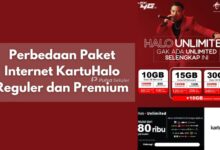 Perbedaan Paket Internet KartuHalo Reguler dan Premium