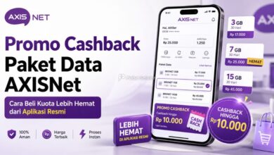 Promo Cashback Paket Data AXISNet