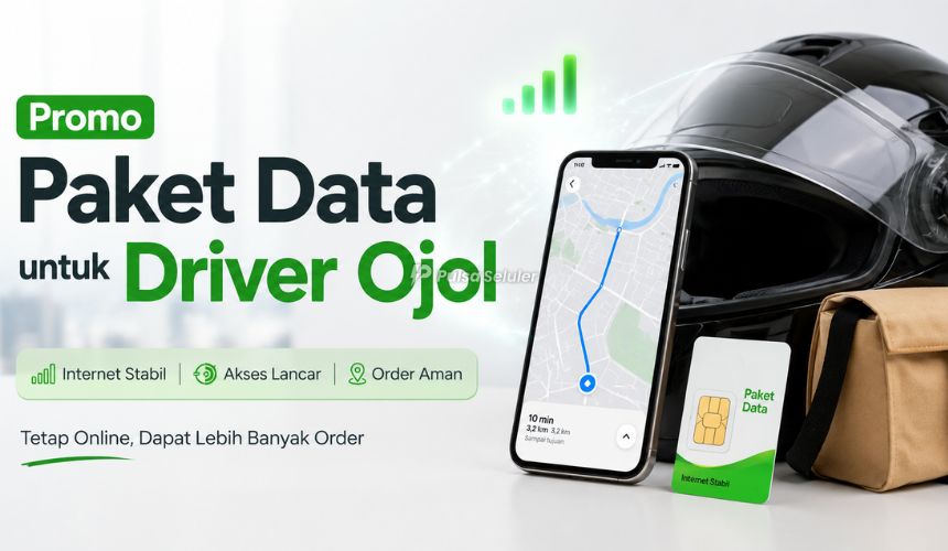 Promo Paket Data untuk Driver Ojol