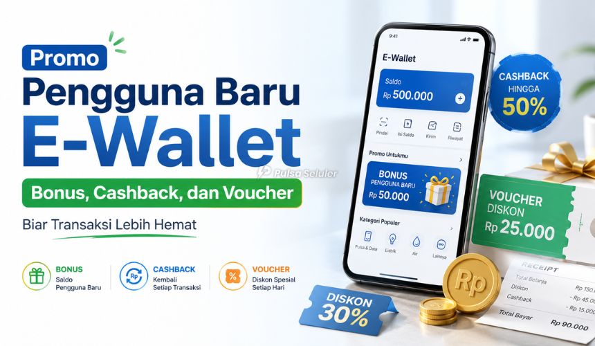 Promo Pengguna Baru E-Wallet