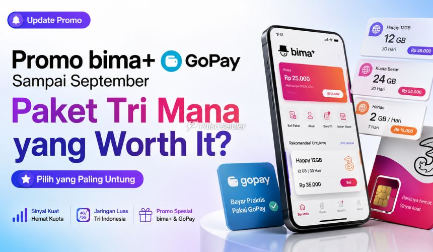 Promo bima+ GoPay Sampai September