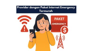 Provider dengan Paket Internet Emergency Termurah