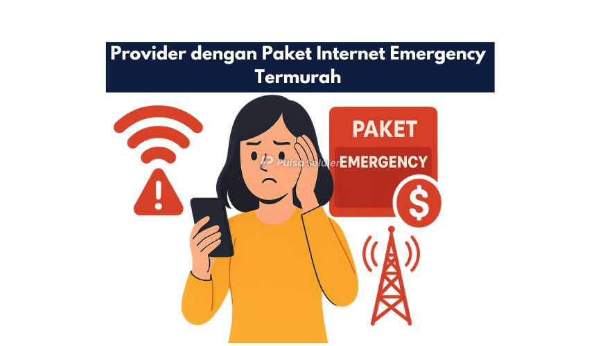 Provider dengan Paket Internet Emergency Termurah